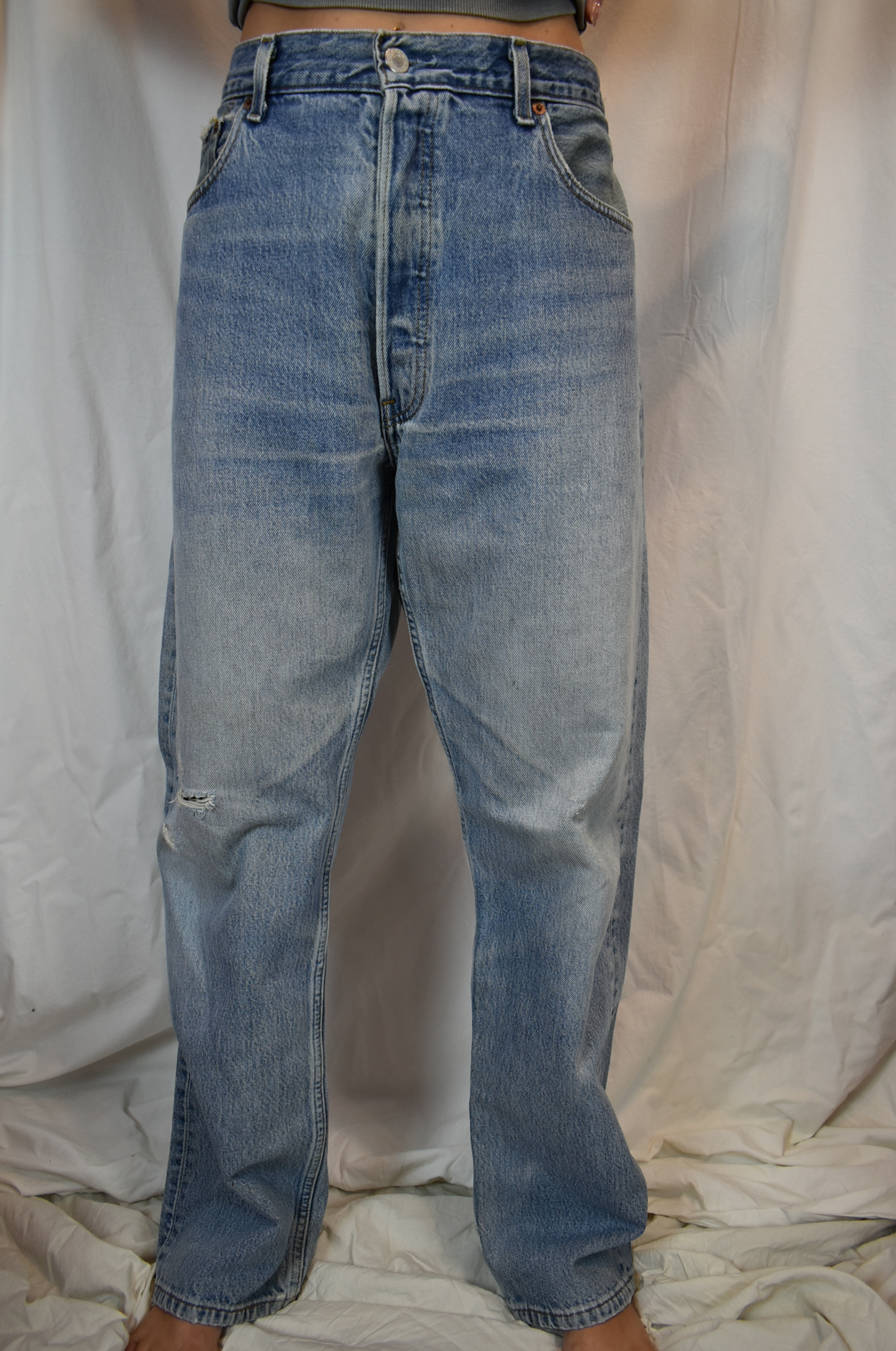 Vintage 501 levi's broek