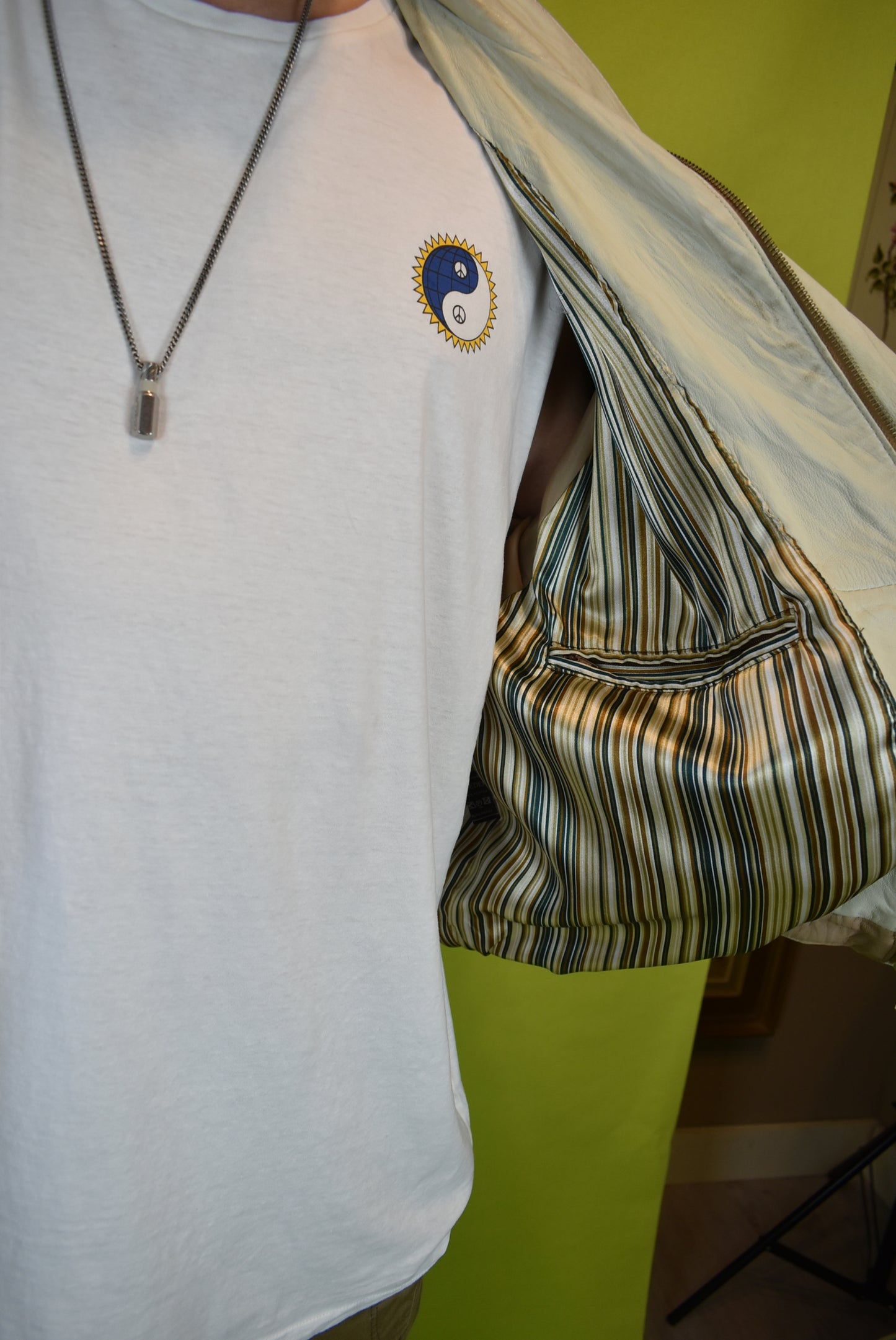 Vintage leren jacket