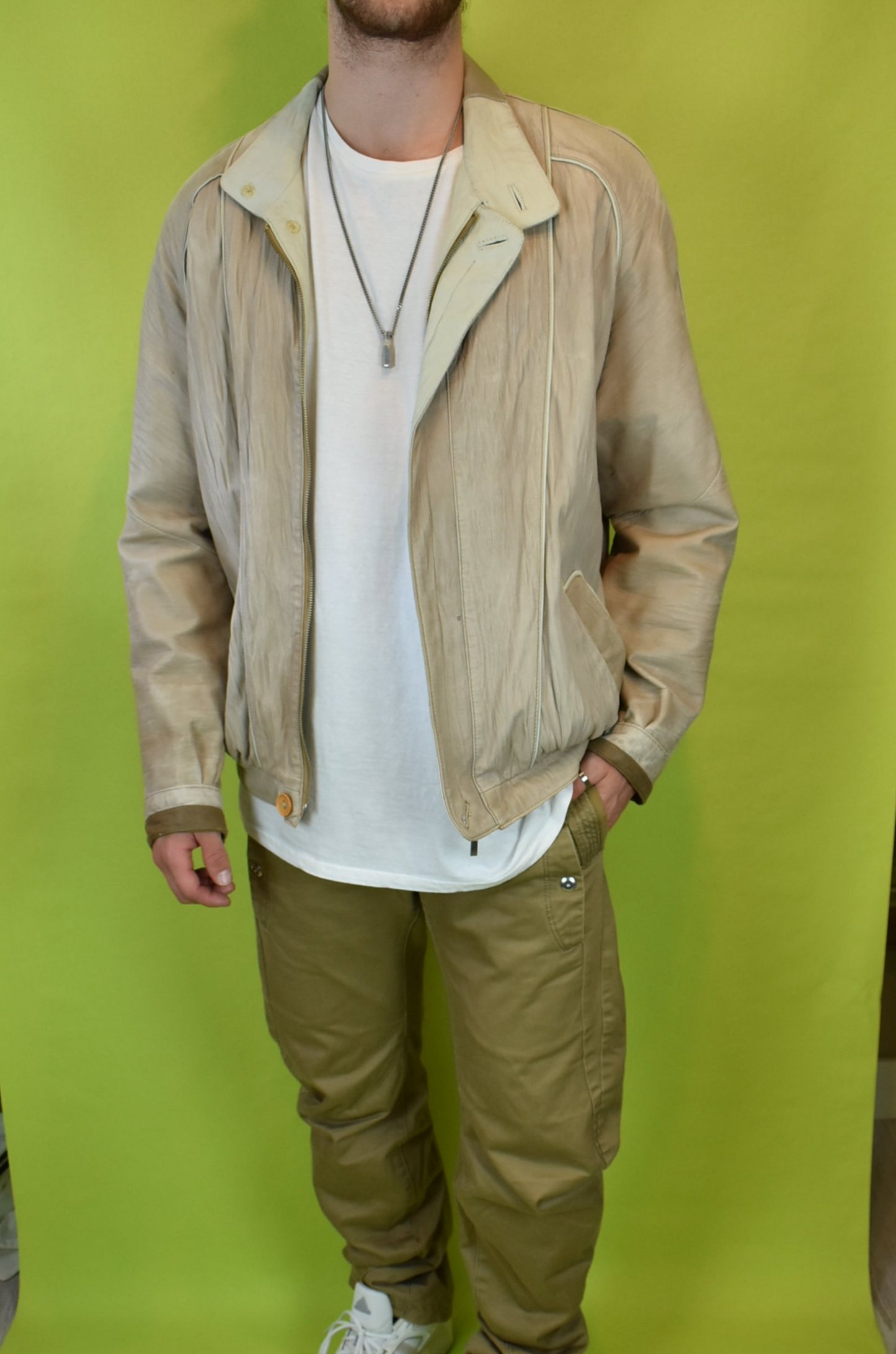 Vintage leren jacket