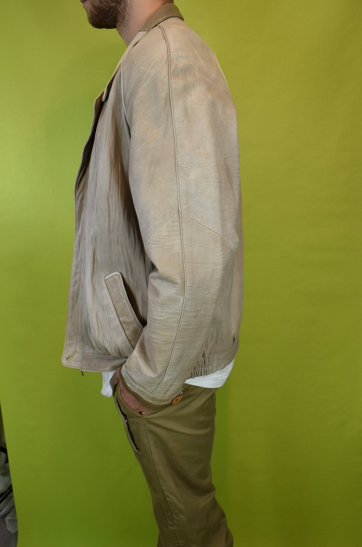 Vintage leren jacket