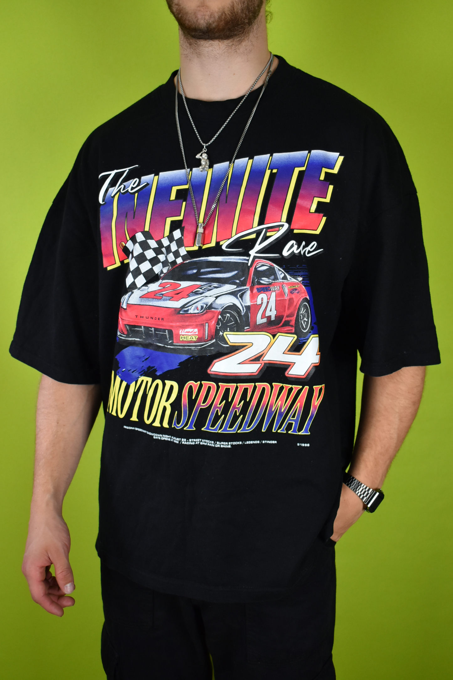 Race shirt uniseks