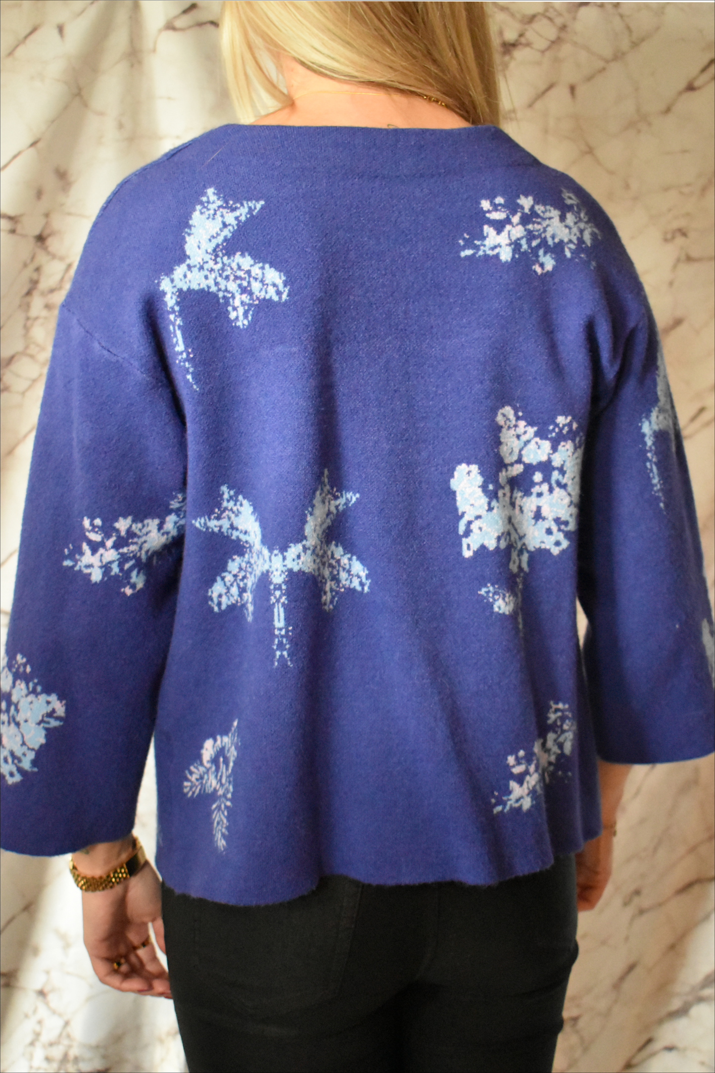 E- woman paars vest