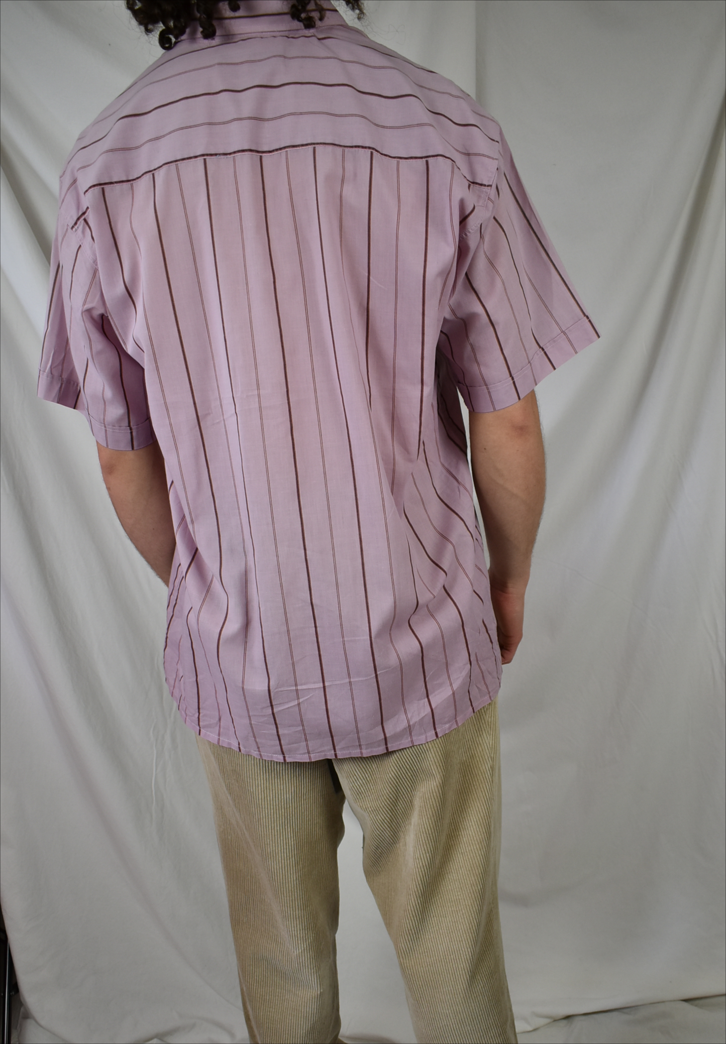 Vintage blouse roze