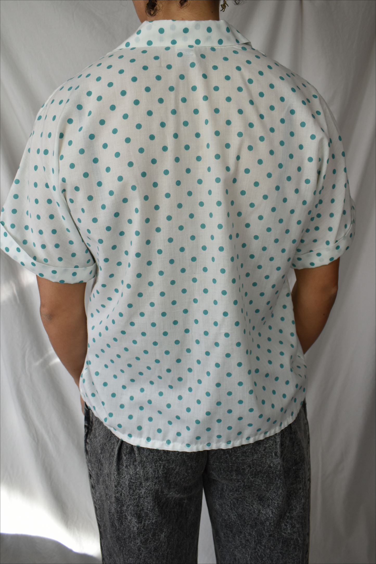 Vintage blouse bollen