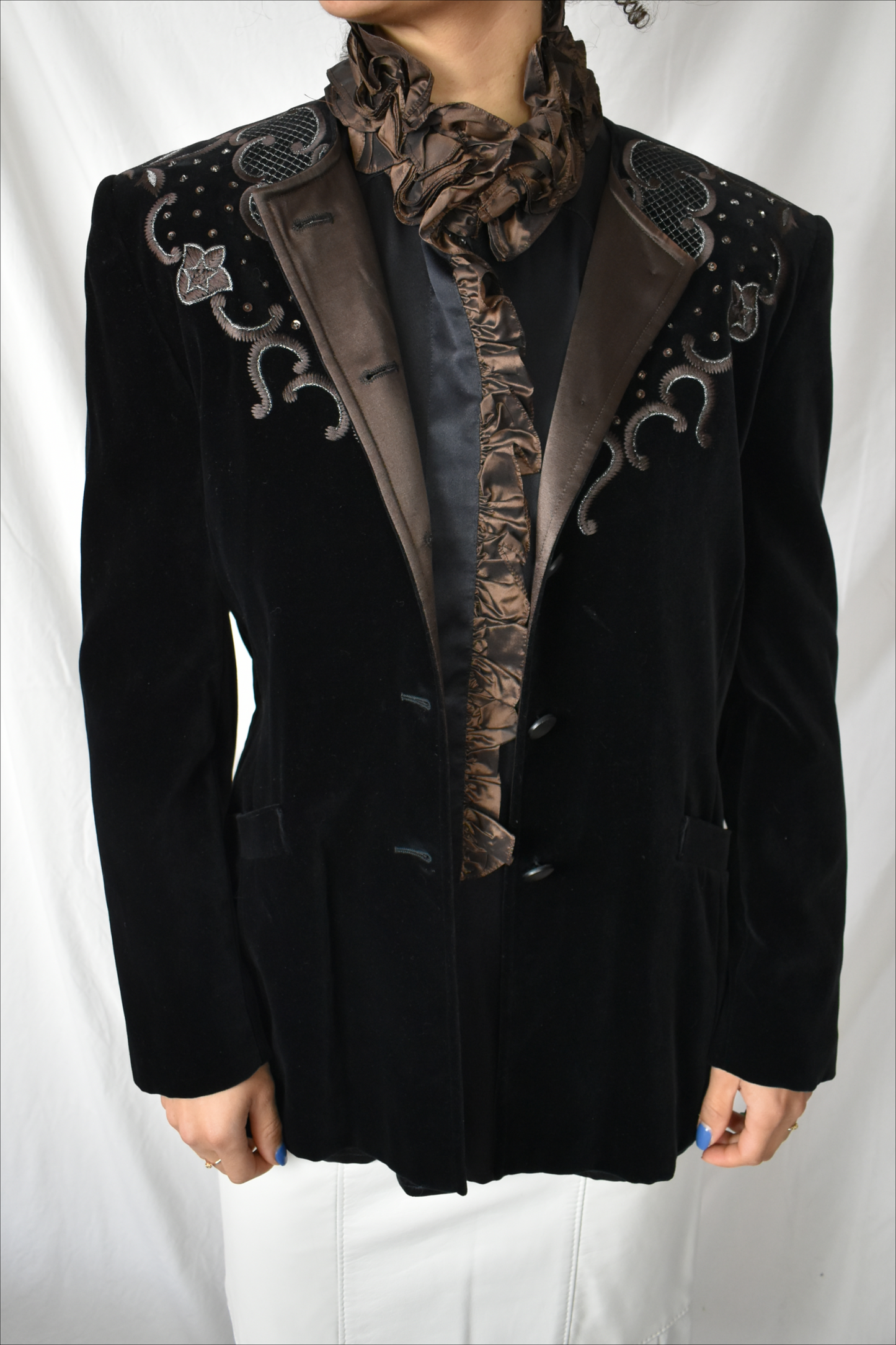 Escada set colbert& blouse