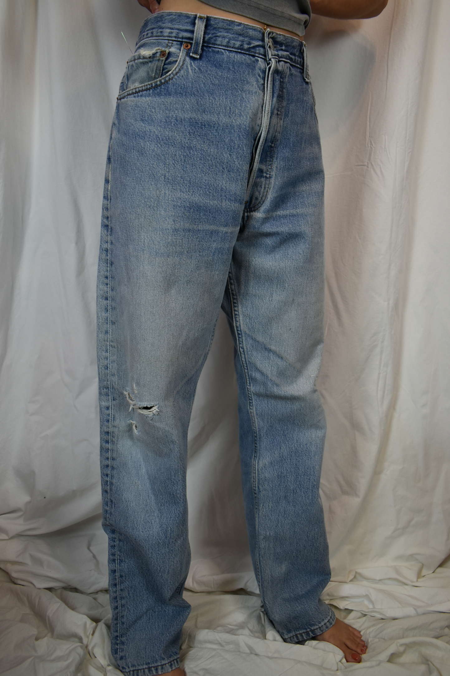 Vintage 501 levi's broek