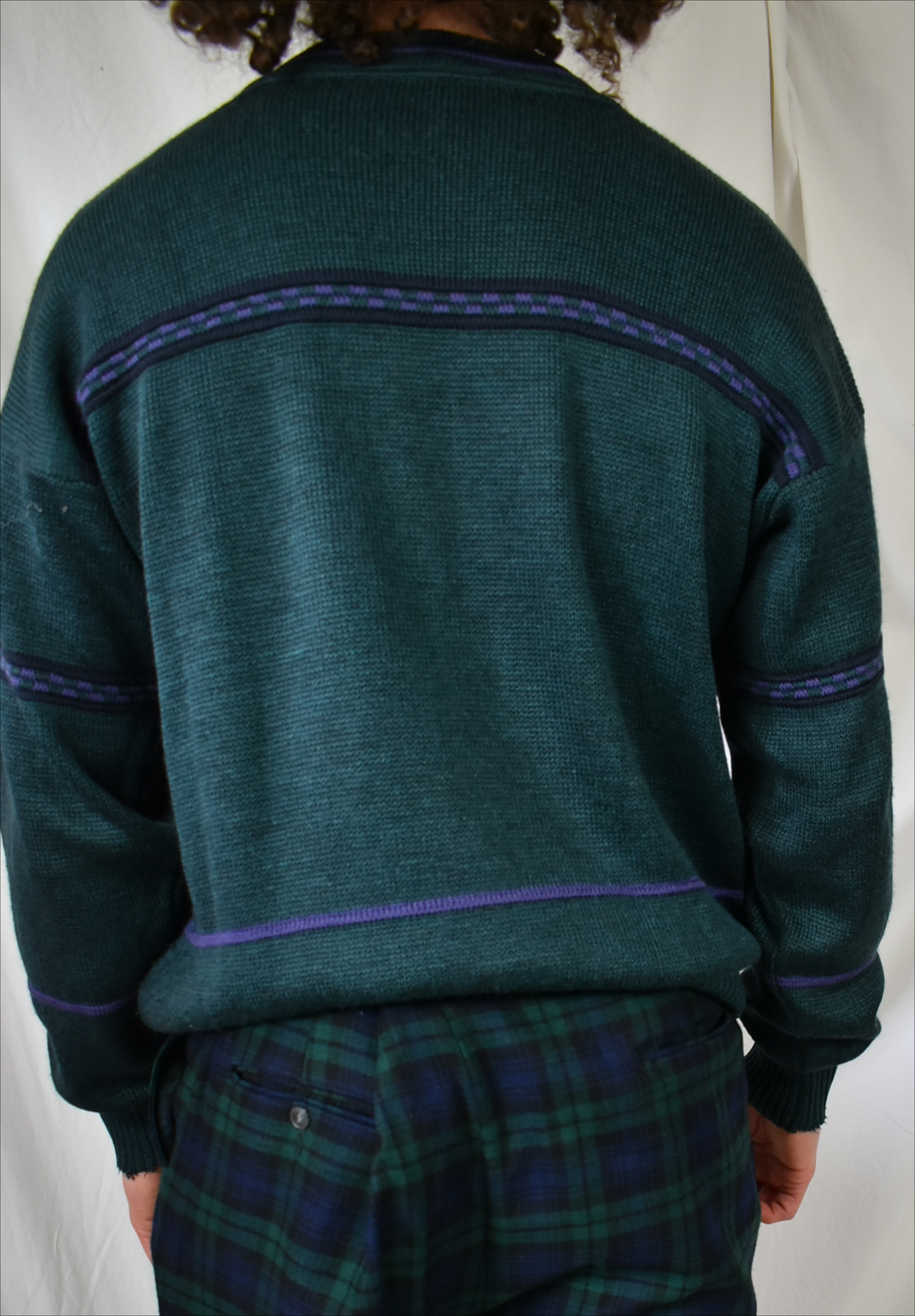 Vintage trui groen