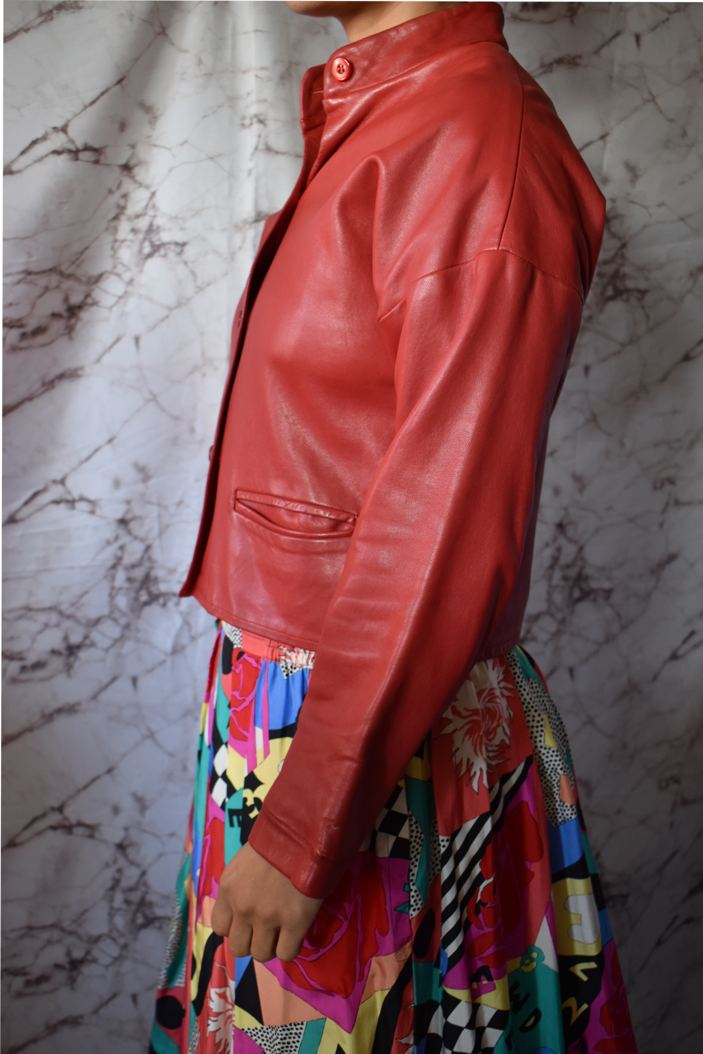 Vintage rode jacket