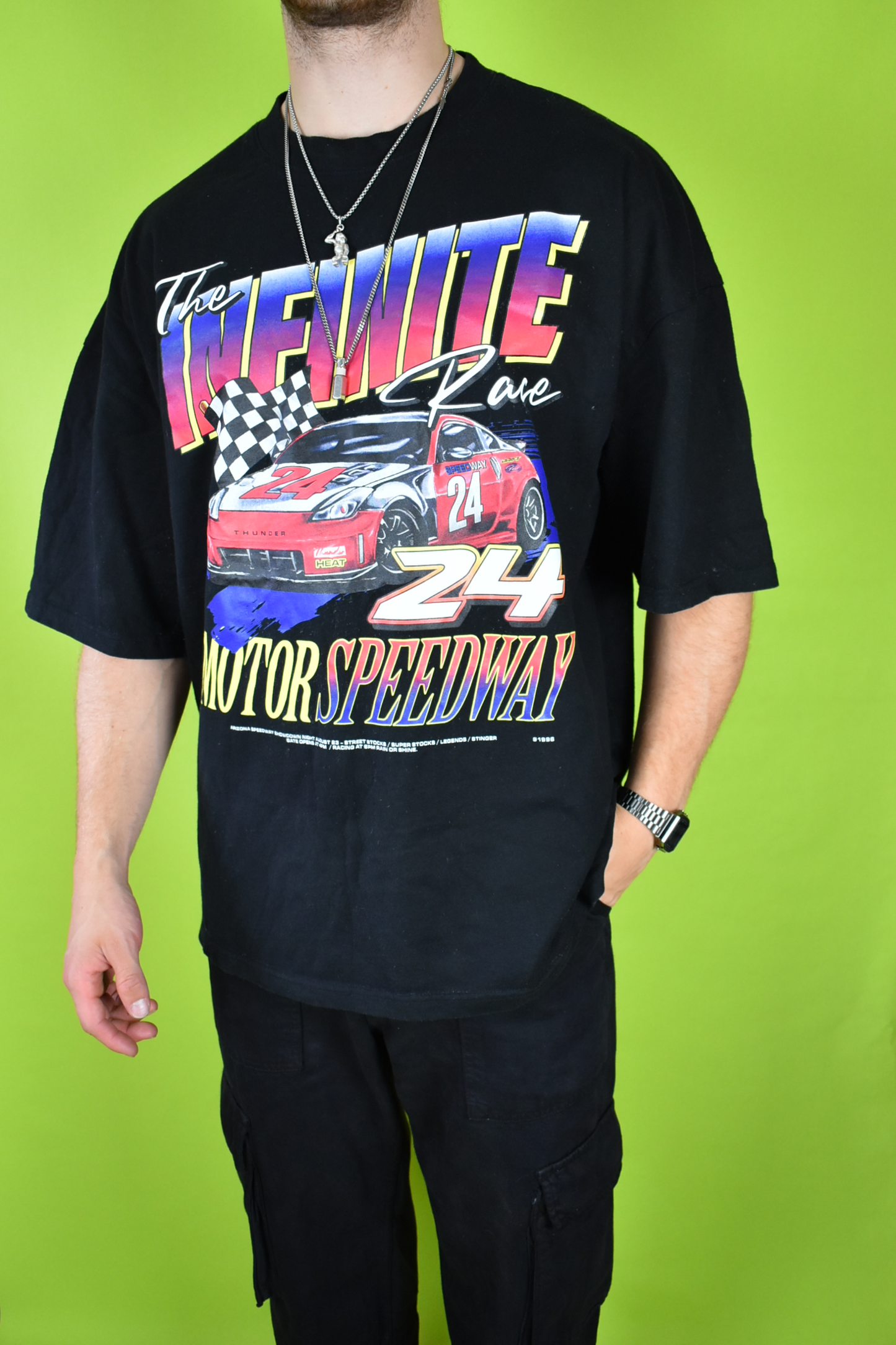 Race shirt uniseks