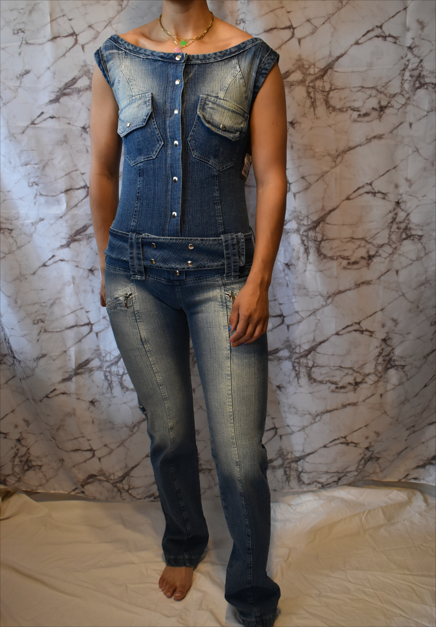 Toba & co jeans jumpsuit