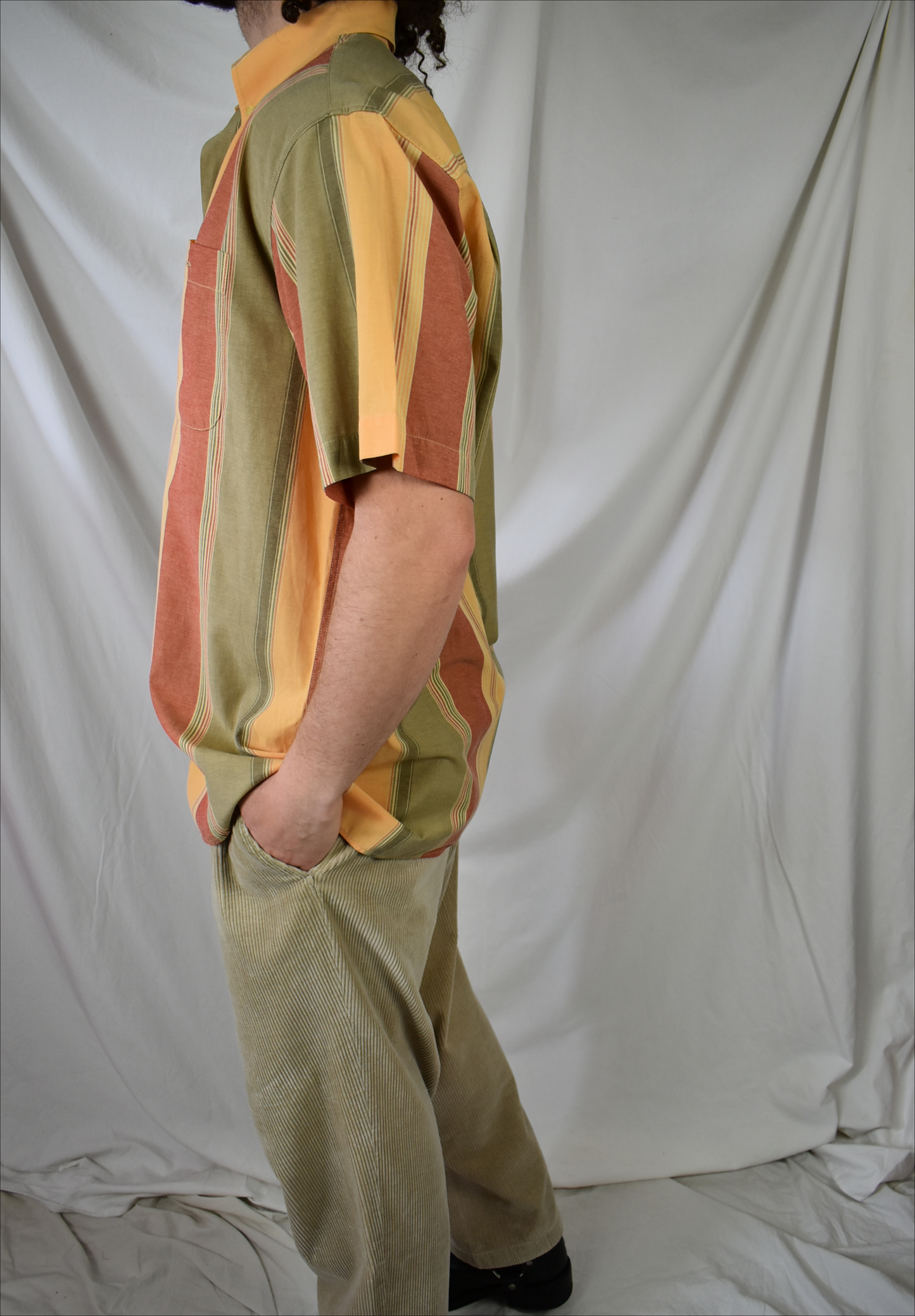 Vintage blouse gekleurd