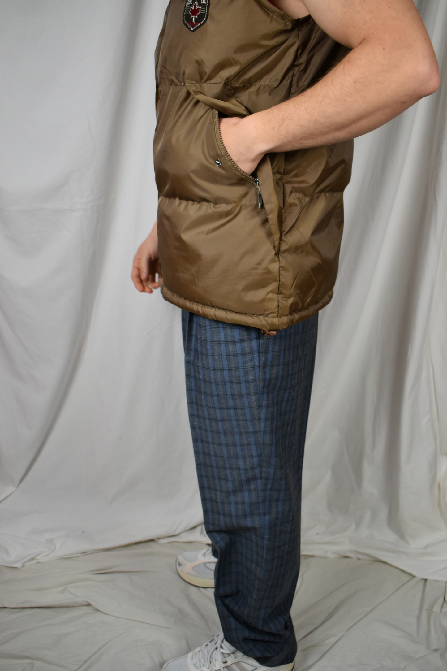 Bodywarmer bruin