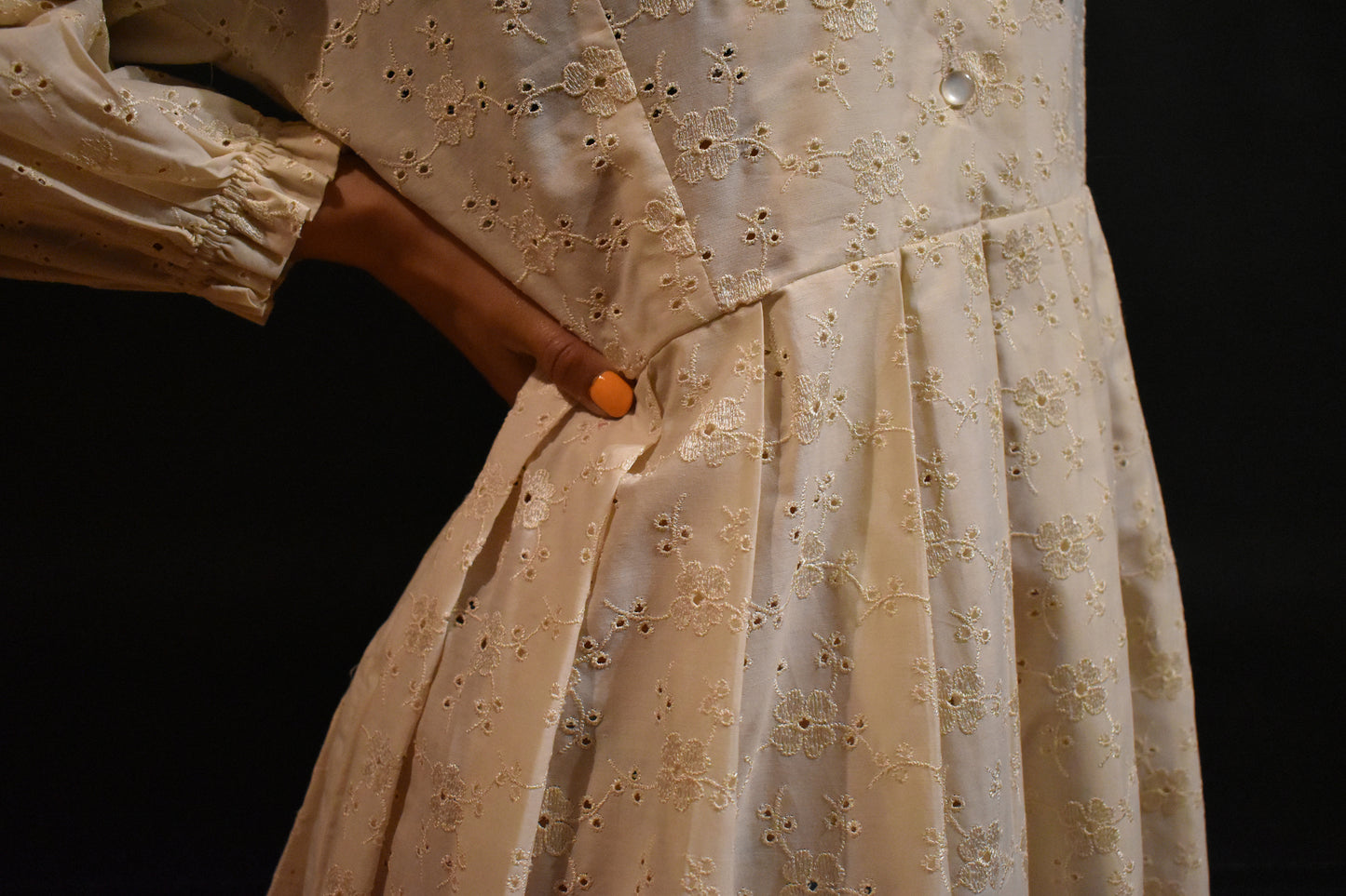 Vintage jurk roze