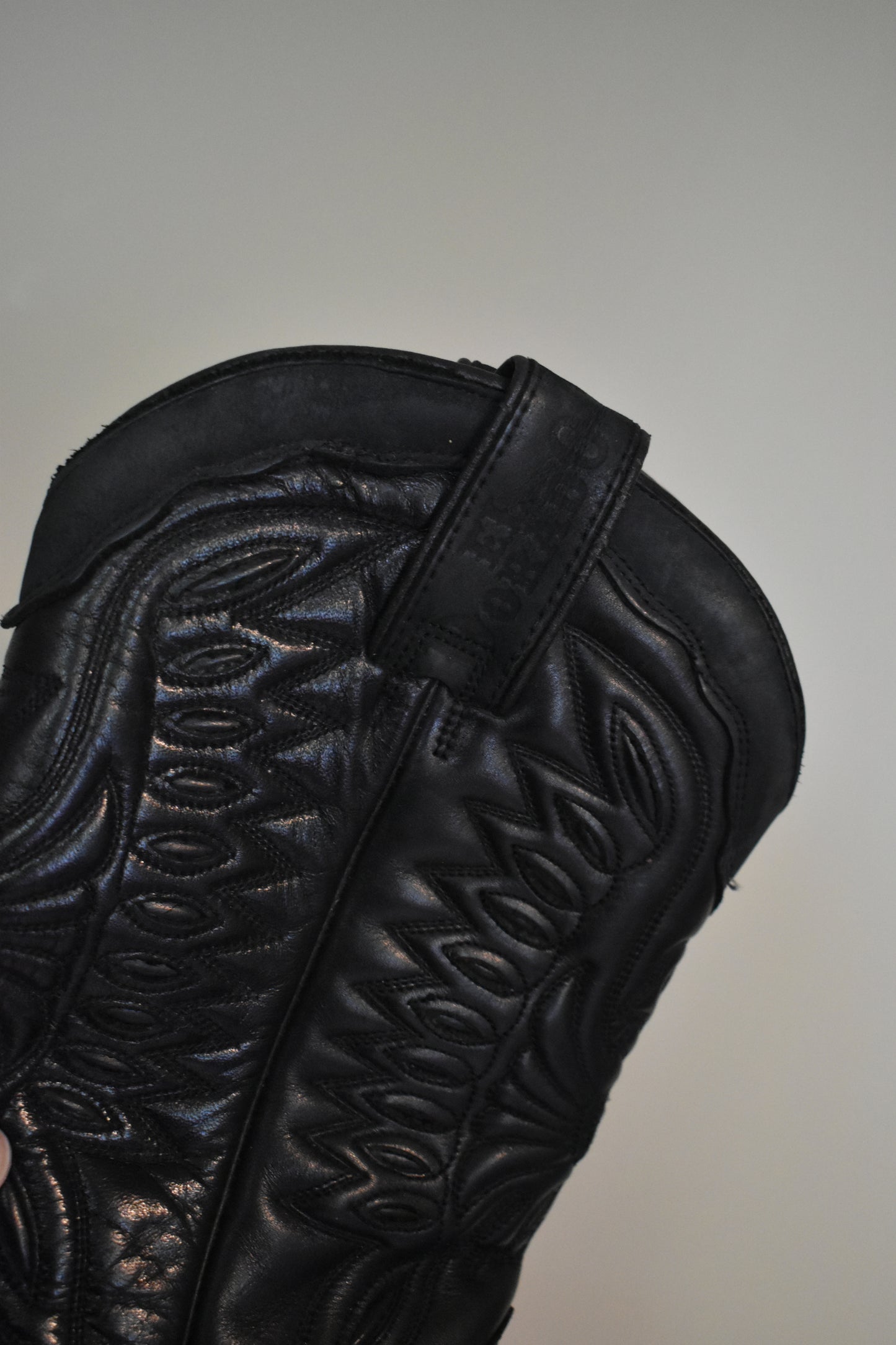 vintage cowboy boots uniseks