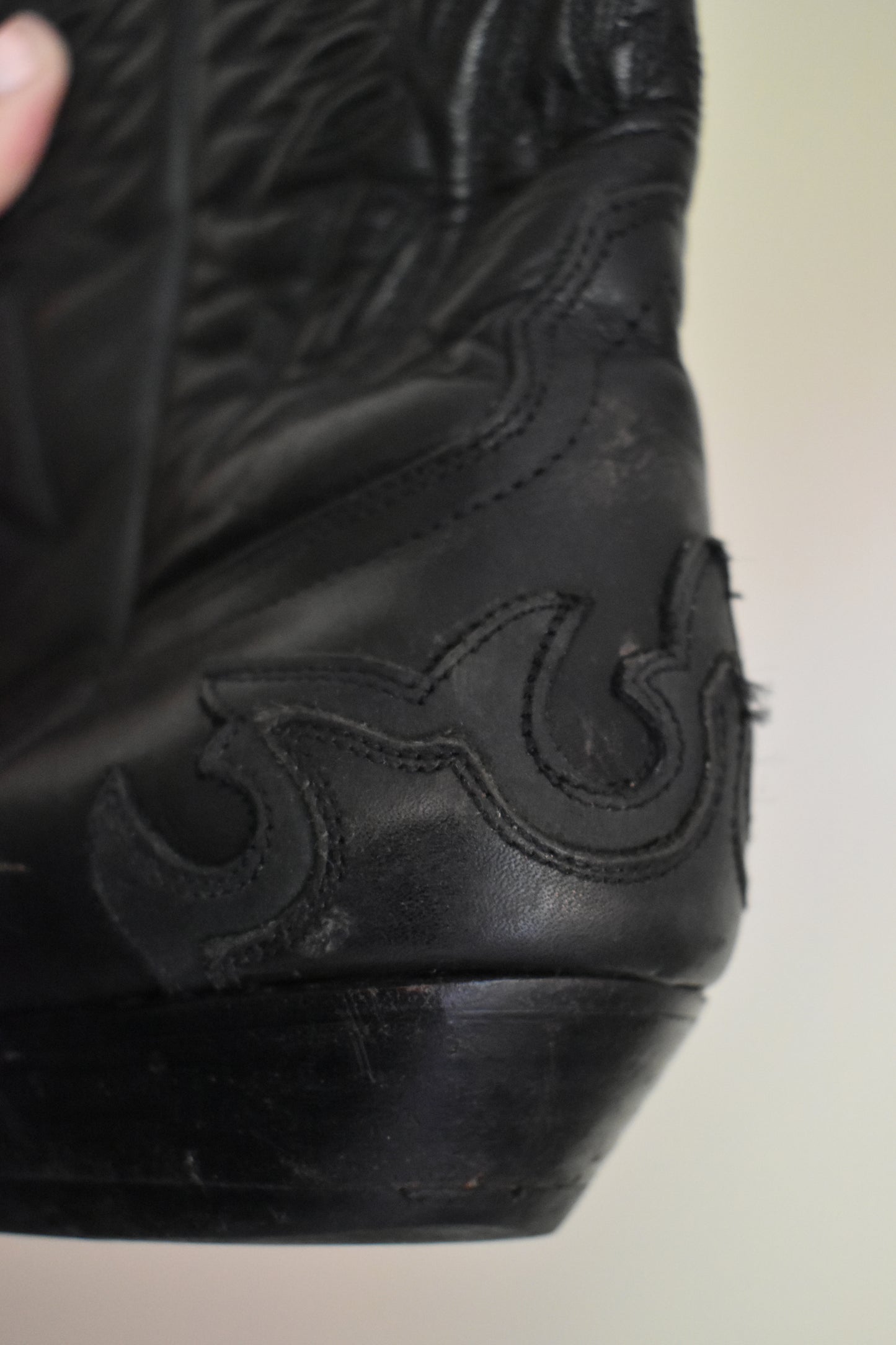 vintage cowboy boots uniseks