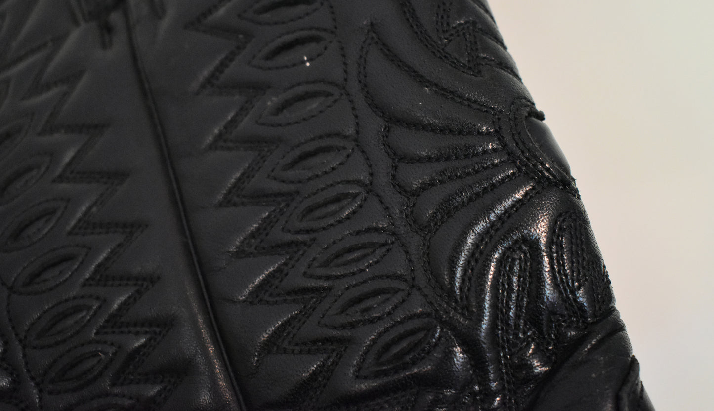 vintage cowboy boots uniseks