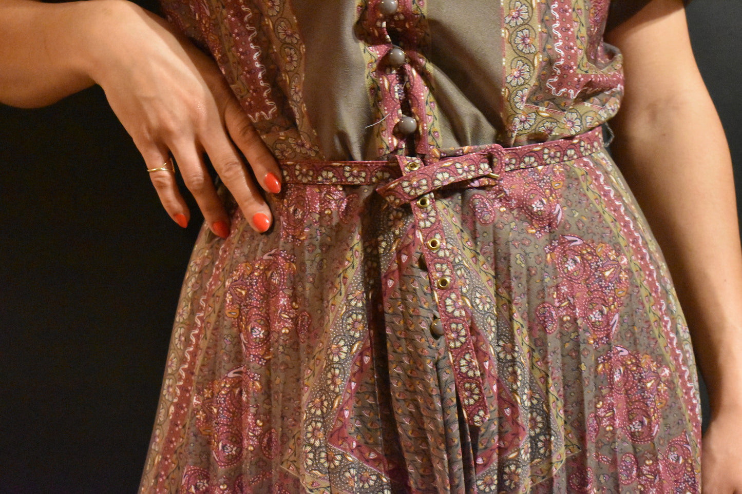 Vintage Go-Kleid