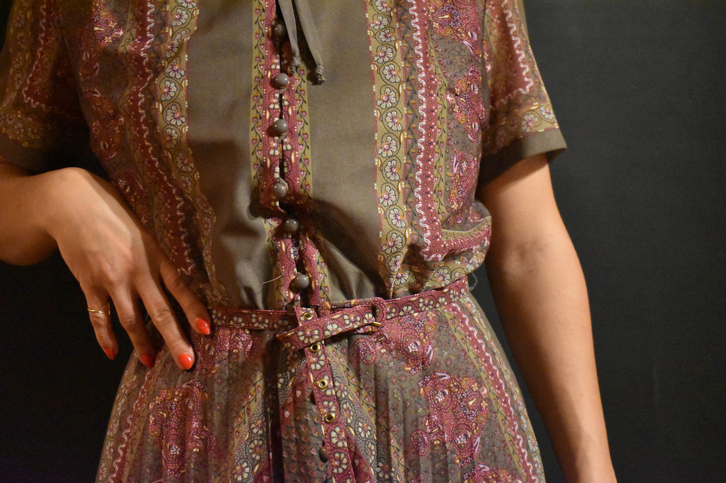 Vintage Go-Kleid