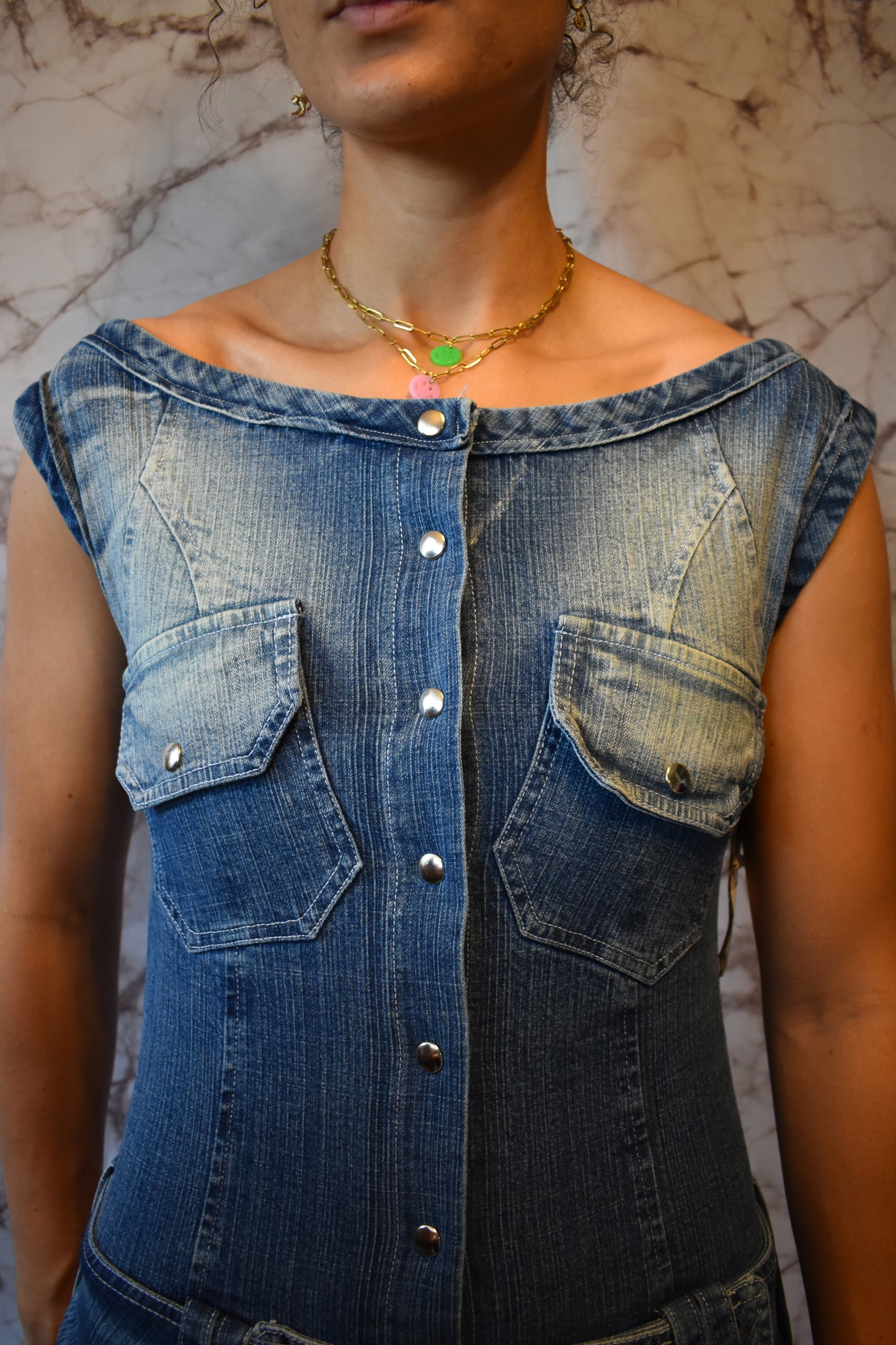 Toba & co jeans jumpsuit