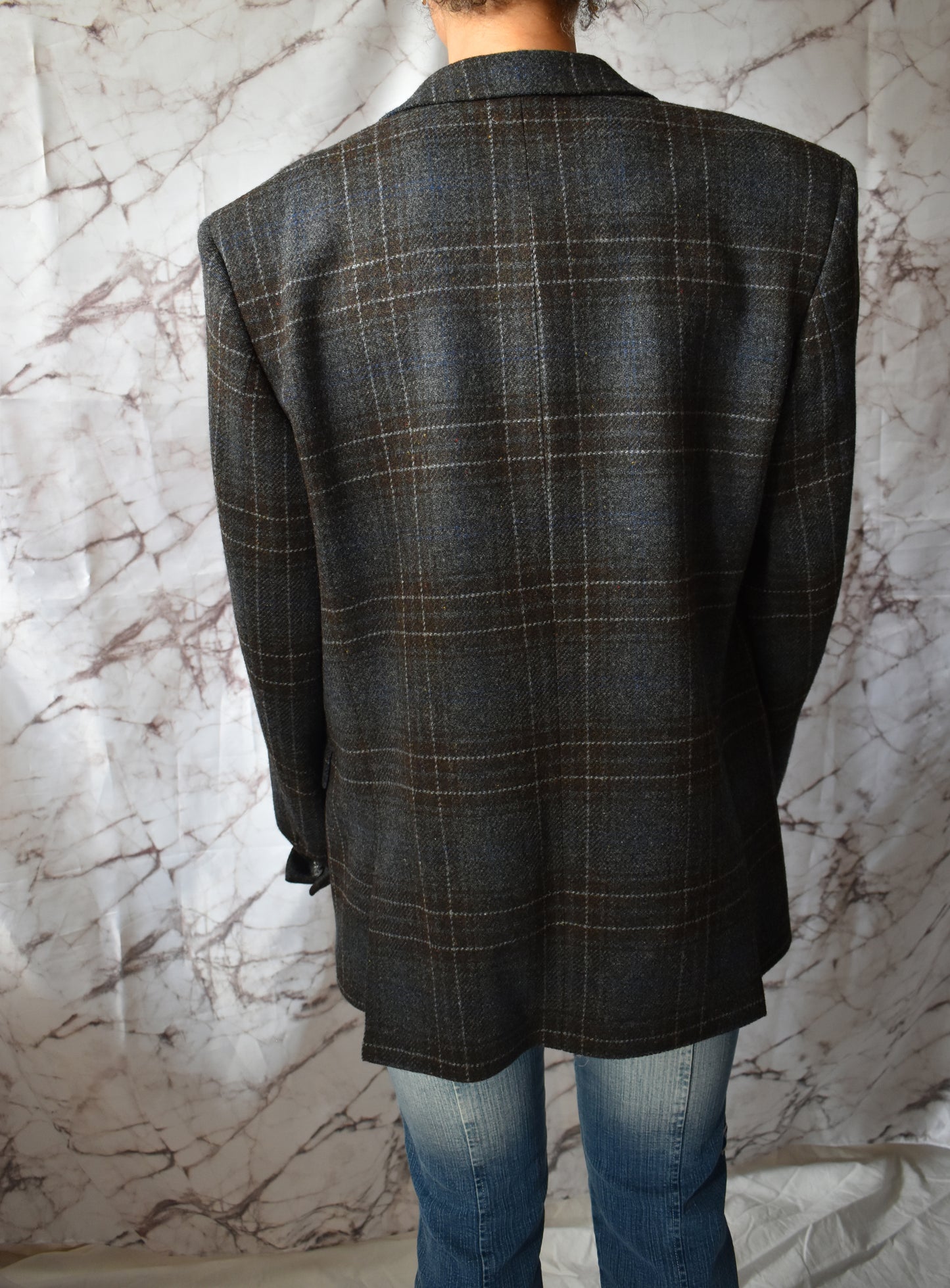 Vintage tweed colbert uniseks