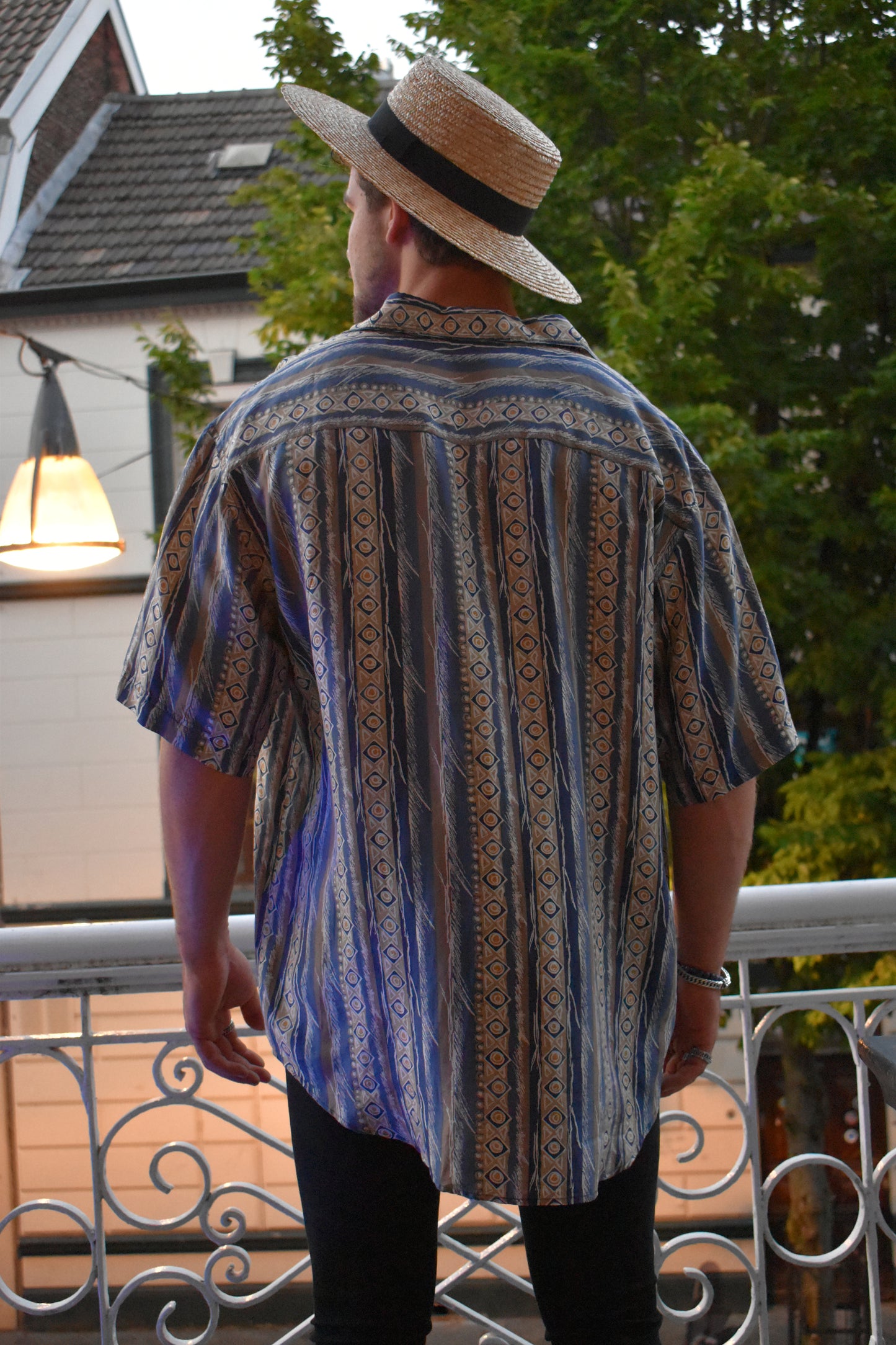 Vintage zijde blouse