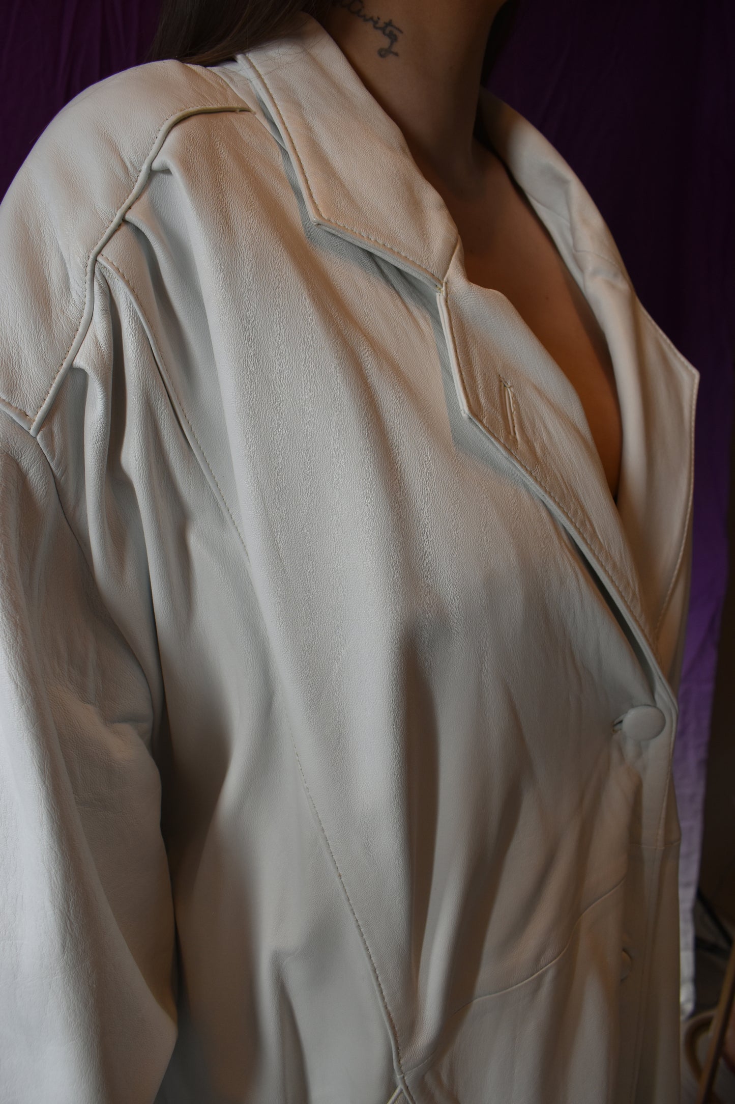 Vintage leren jacket
