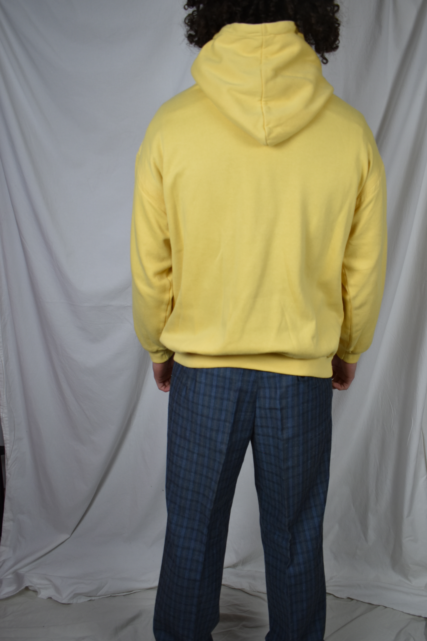 Gele hoodie uniseks