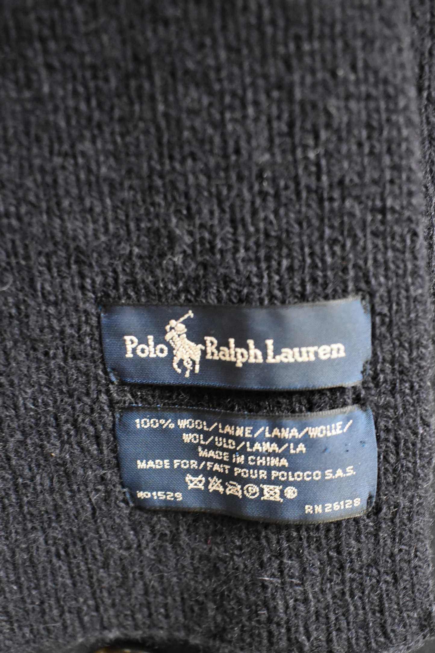 Vintage Ralph lauren sjaal uniseks