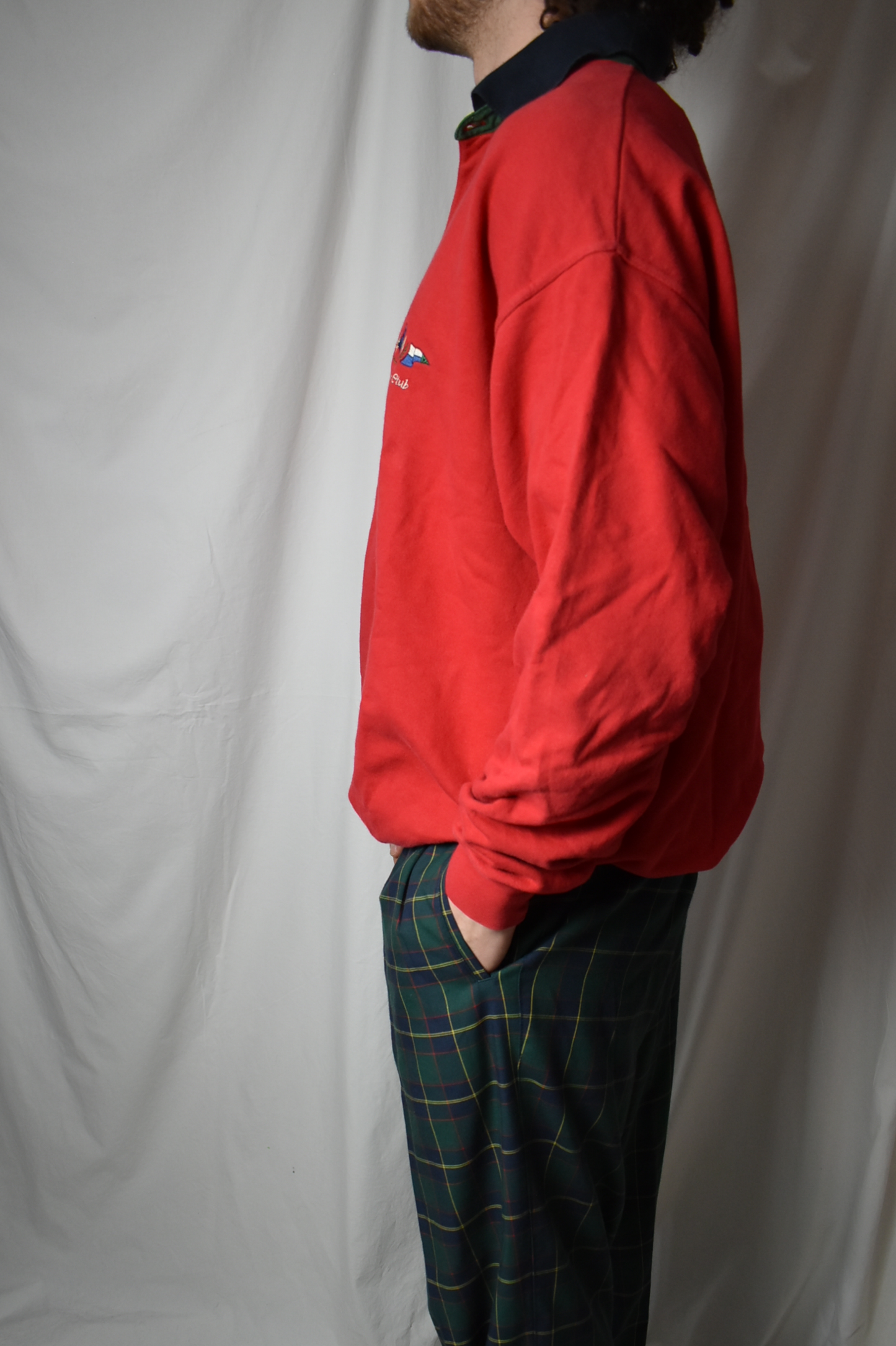 Vintage trui rood