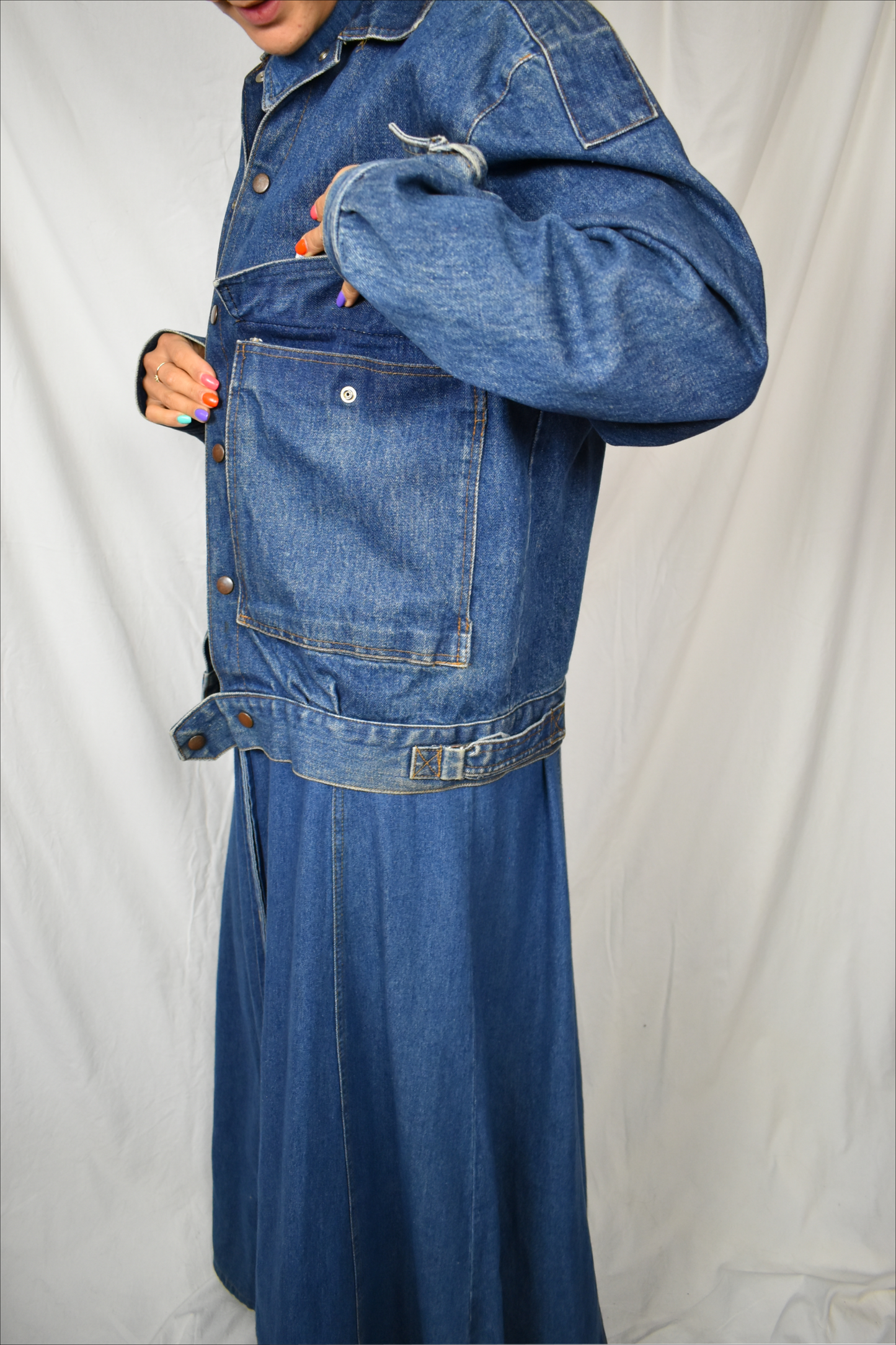 Vintage spijker jacket Djive