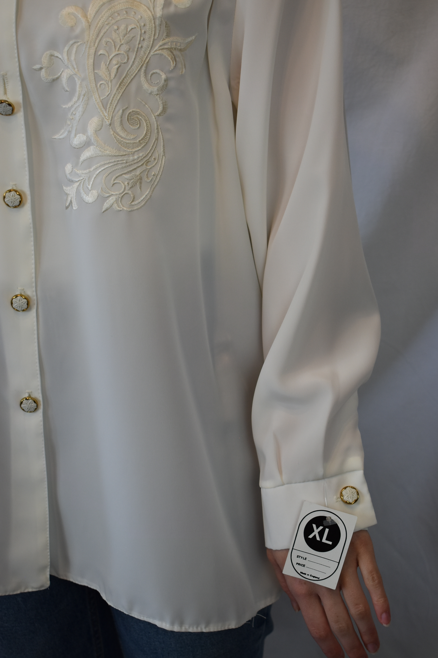 Blouse met kant