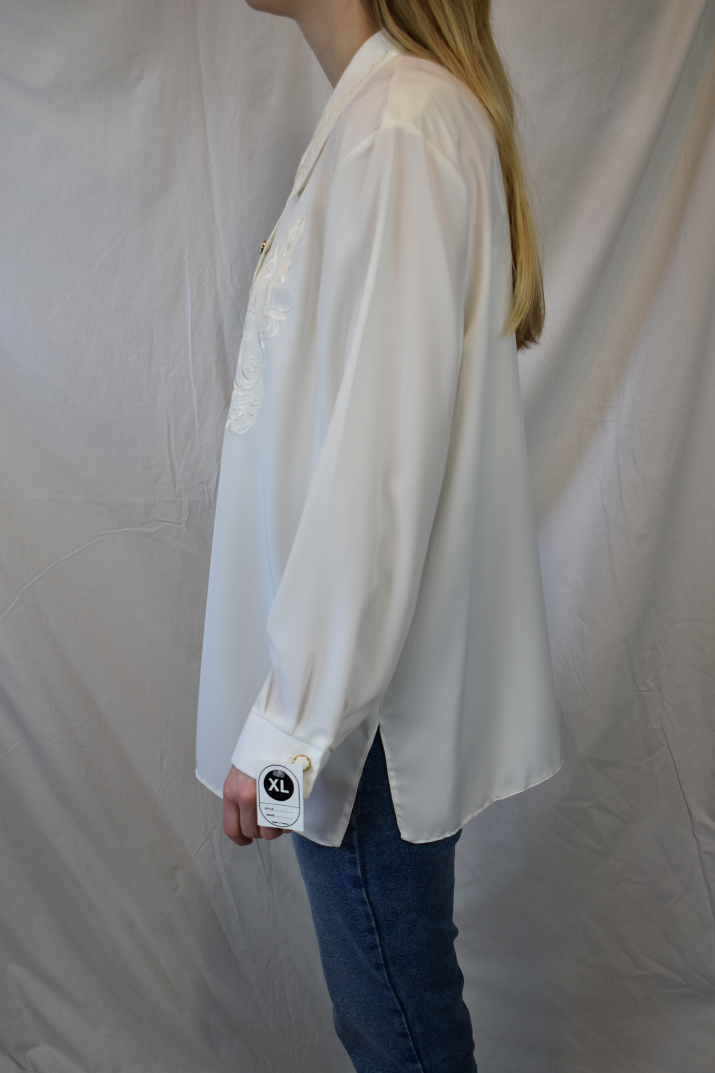 Blouse met kant