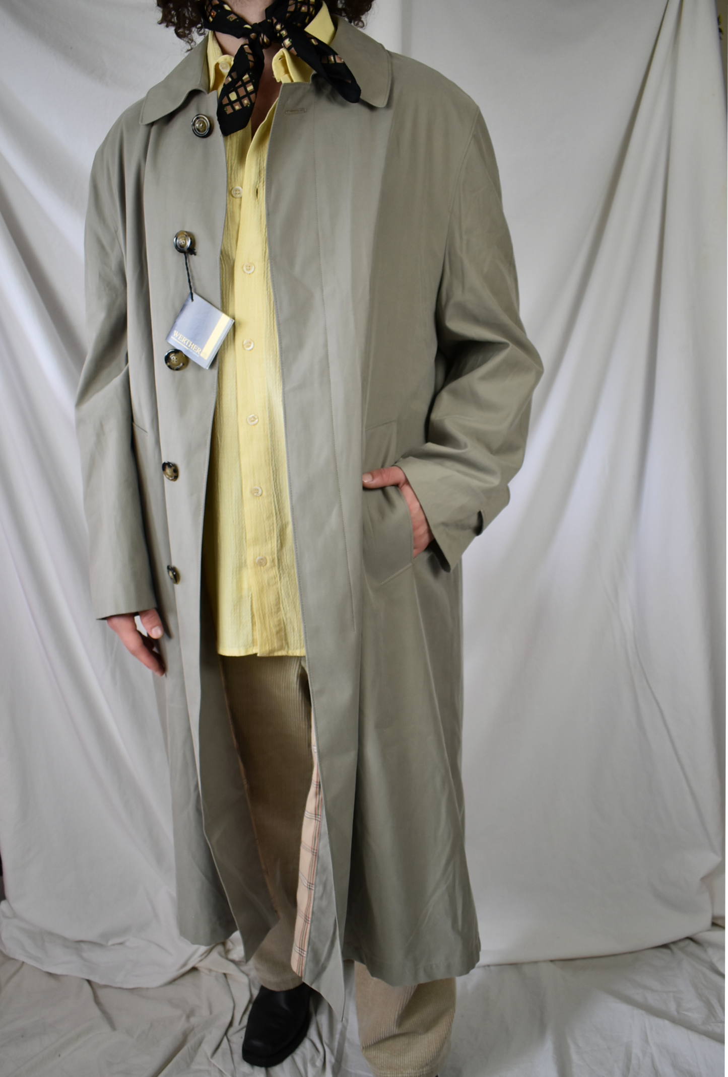 Vintage trenchcoat uniseks