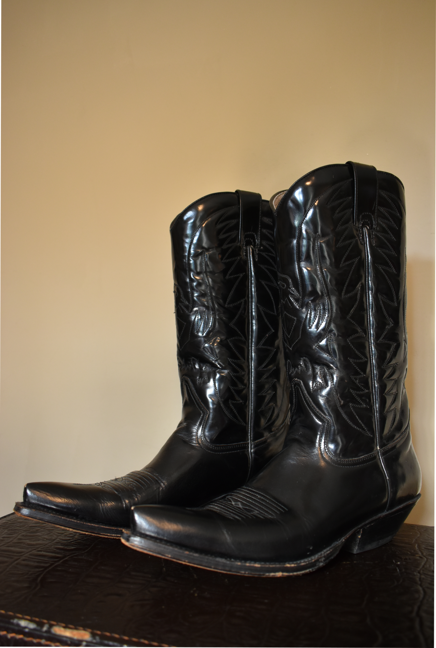 buffalo cowboy boots zwarttt