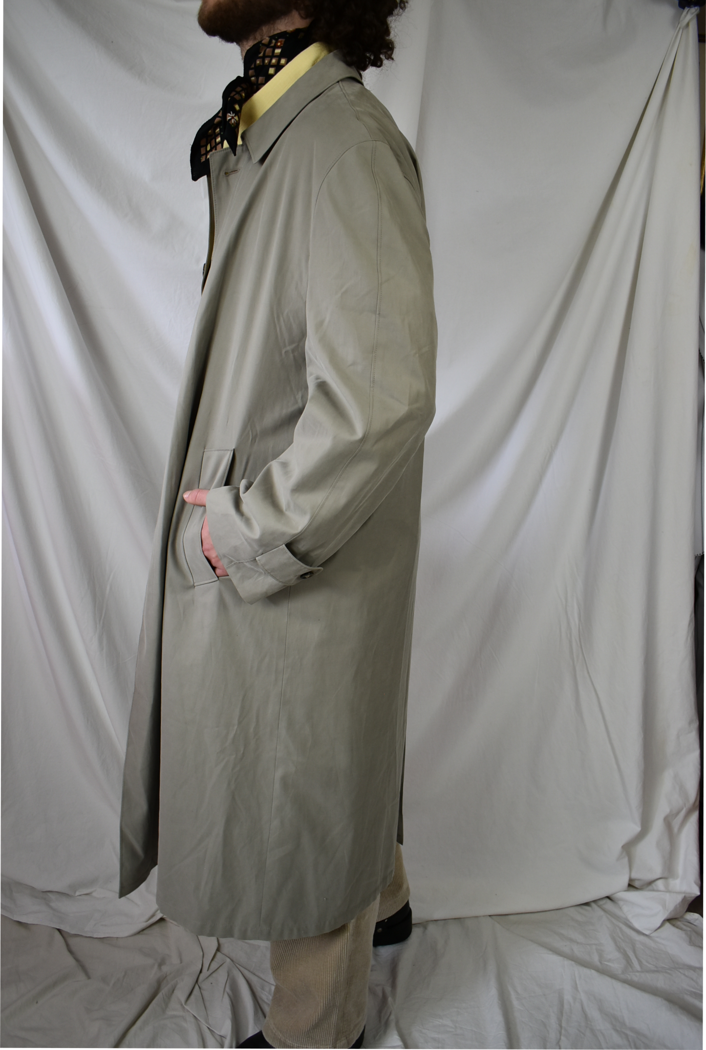 Vintage trenchcoat uniseks