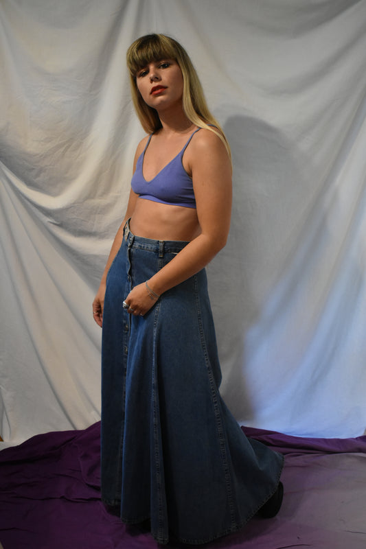 Vintage denim rok