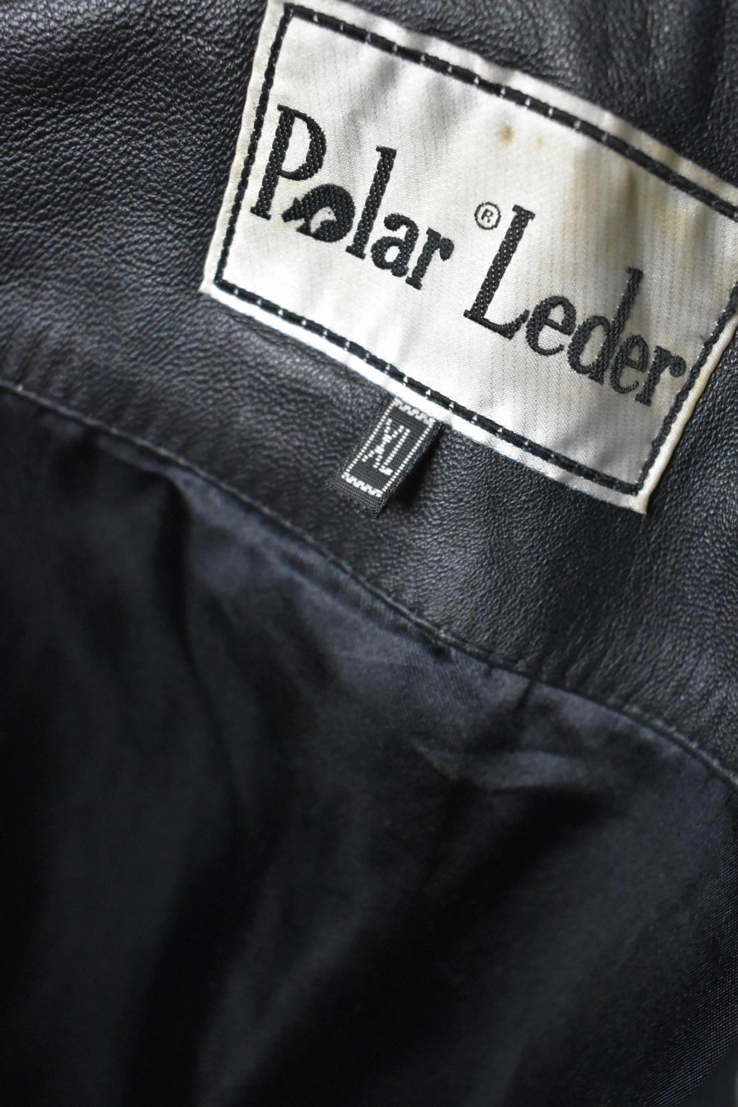 Vintage leren Polar leder jacket