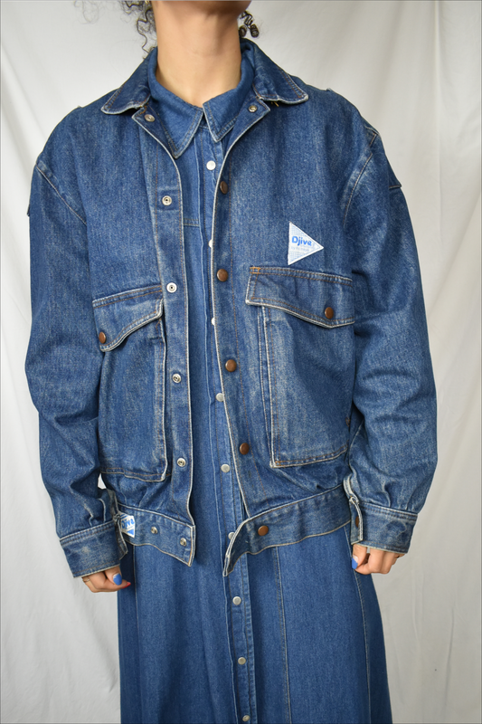 Vintage spijker jacket Djive